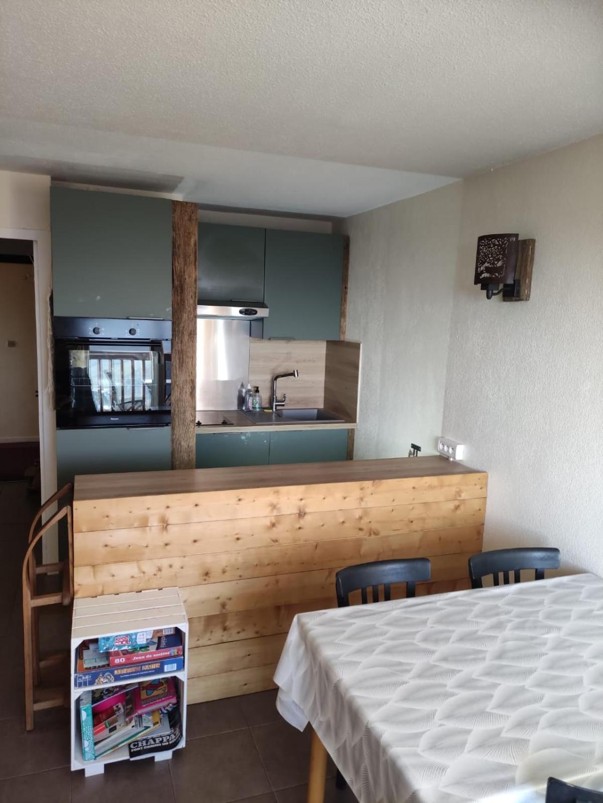Studio Avec Vue Panoramique Sur La Montagne Font-Romeu-Odeillo-Via Екстер'єр фото