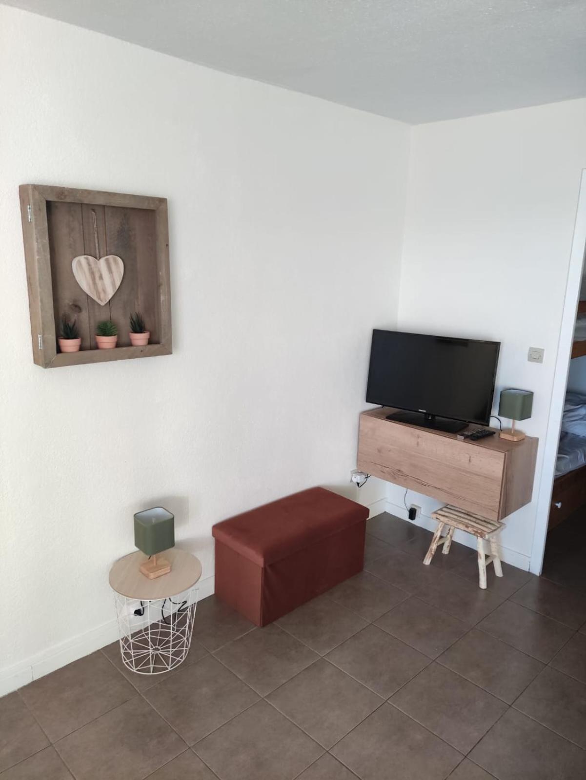 Studio Avec Vue Panoramique Sur La Montagne Font-Romeu-Odeillo-Via Екстер'єр фото